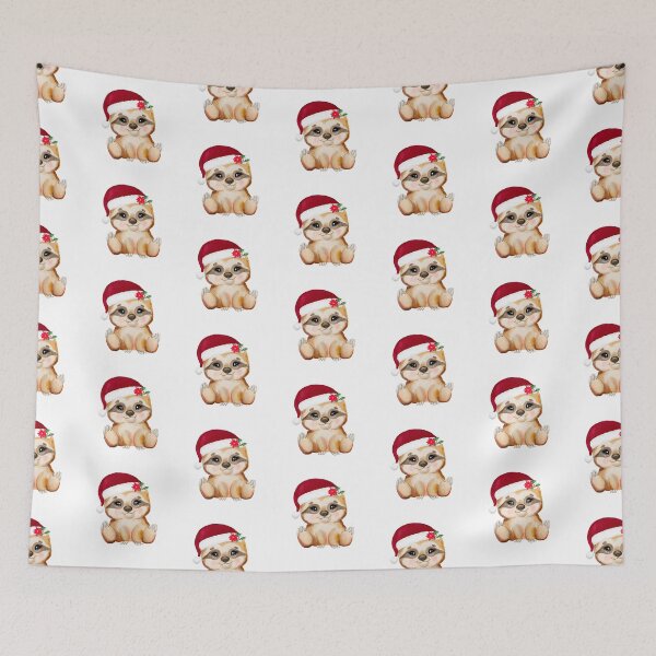 Item preview, Christmas Baby Sloth designed and sold by MonkeyBizness.