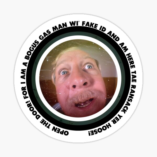 Item preview, Bogus gasman wi a fake ID designed and sold by AndythephotoDr.