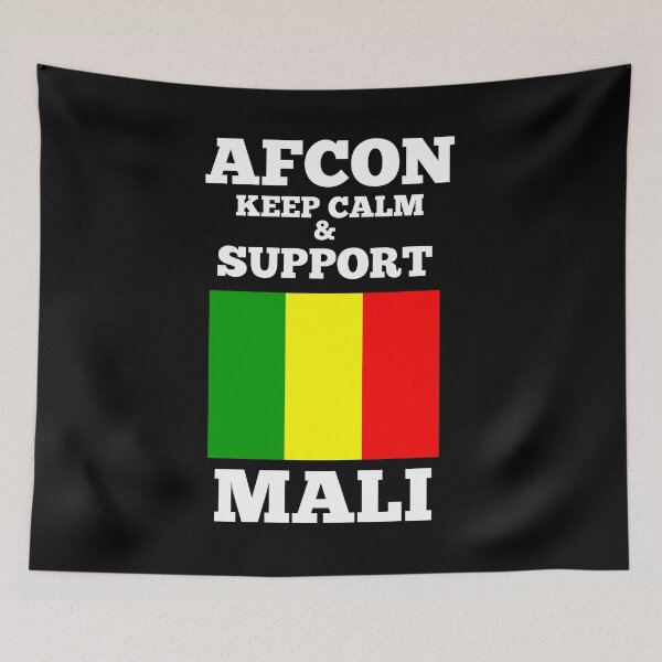 Item preview, Keep Calm and Support Mali - AFCON Football Soccer Team designed and sold by TeesByAngelzB.