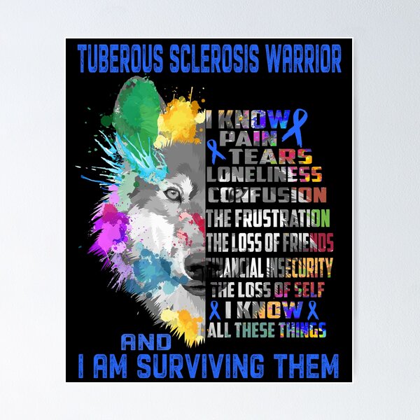 Item preview, Tuberous Sclerosis Warrior - I Know All These Things and I Am Surviving Them designed and sold by CansellBar.