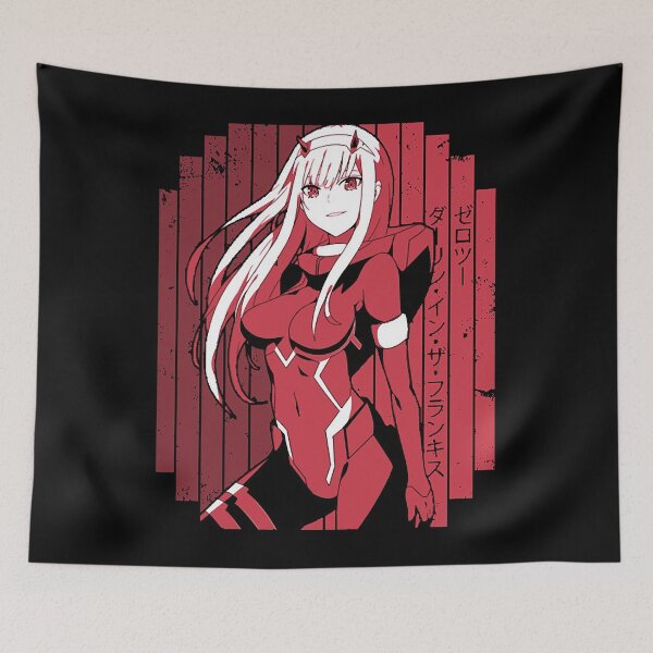 Item preview, Zero Two Red  Darling in the Franxx Anime T- Tshirt designed and sold by BentonKling.
