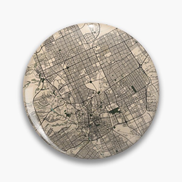 Item preview, Mapa de la ciudad de Riad de Arabia Saudita - Vintage designed and sold by deMAP.