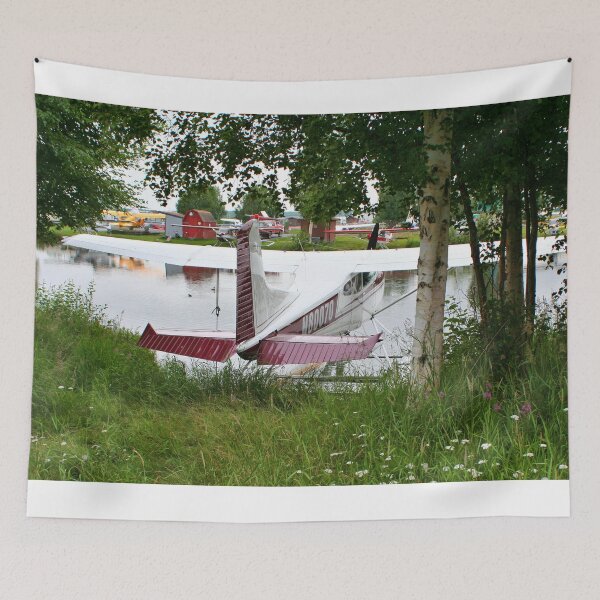 Item preview, Float plane among the trees, Lake Hood, Alaska designed and sold by FranWest.