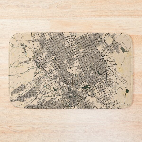 Item preview, Riyadh City Map of Saudi Arabia - Vintage designed and sold by deMAP.