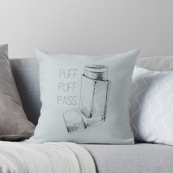 Item preview, Puff Puff Pass // Asthma Inhaler designed and sold by toadsforall.