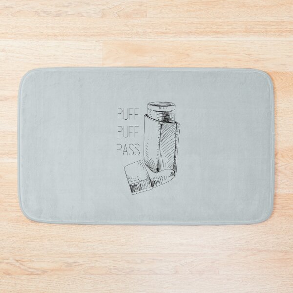 Item preview, Puff Puff Pass // Asthma Inhaler designed and sold by toadsforall.