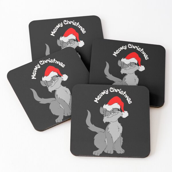 Item preview,  Meowy Christmas Santa Hat designed and sold by MckinleyArt.