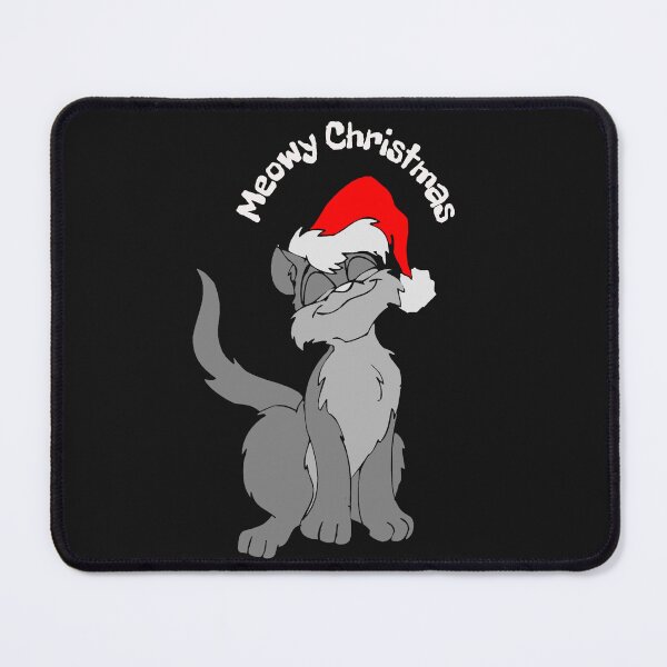 Item preview, Meowy Christmas Santa Hat designed and sold by MckinleyArt.