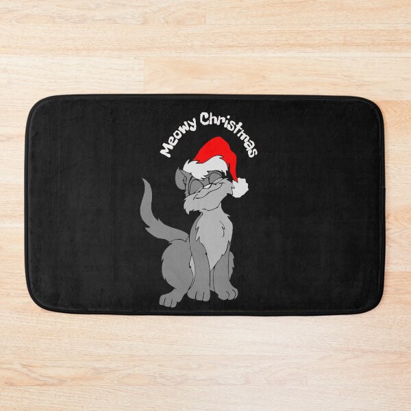 Item preview,  Meowy Christmas Santa Hat designed and sold by MckinleyArt.