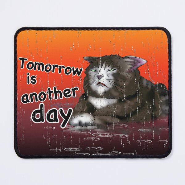 Item preview, sad wet wise cat designed and sold by BeingNow.