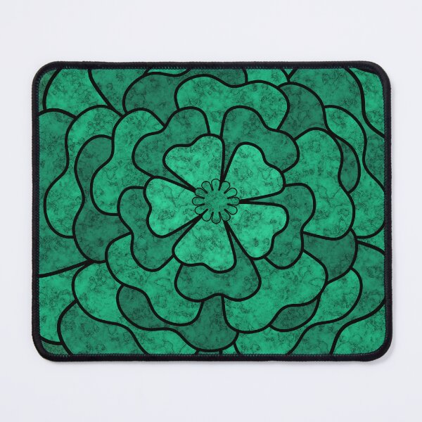 Item preview, Green flower designed and sold by fuzzyfox.