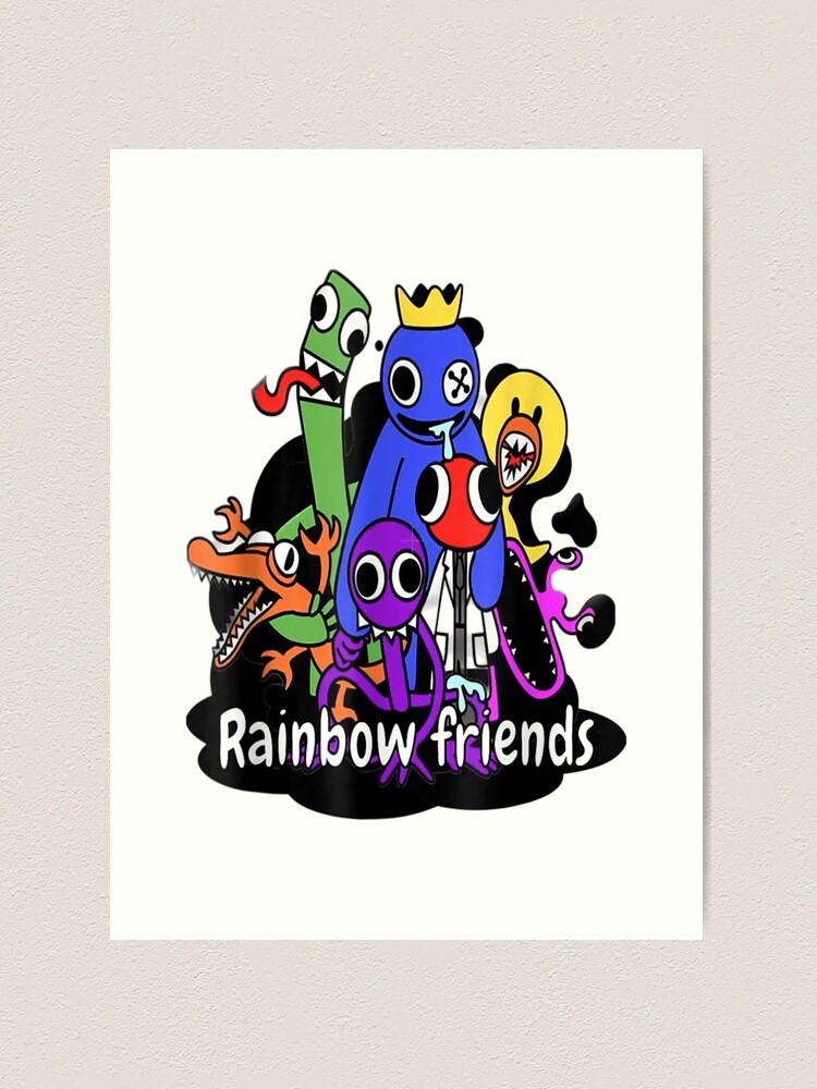 Green from Roblox Rainbow Friends Postcard for Sale by NationArts