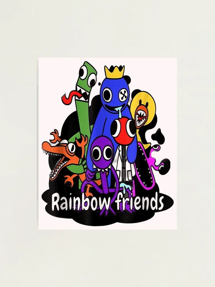 Rainbow Friends Purple (Friendly) | Photographic Print