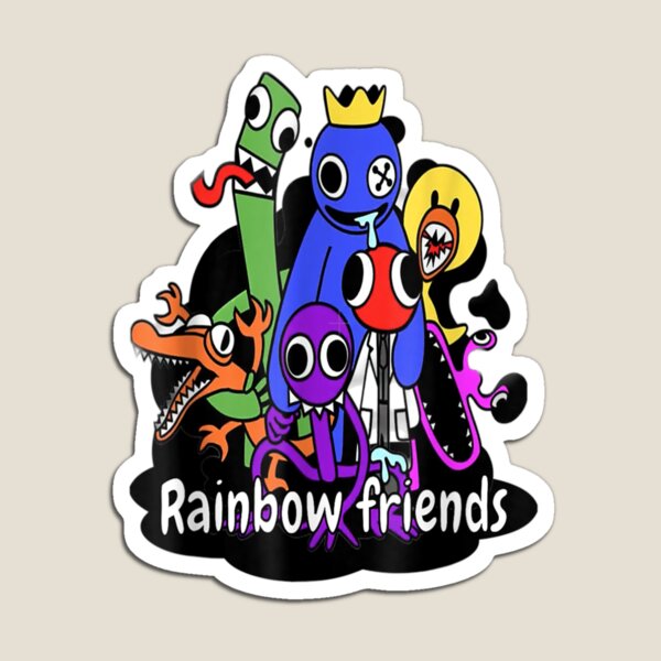 Rainbow Friends Red magnet by Tdub5 (PrintNPlayToys)