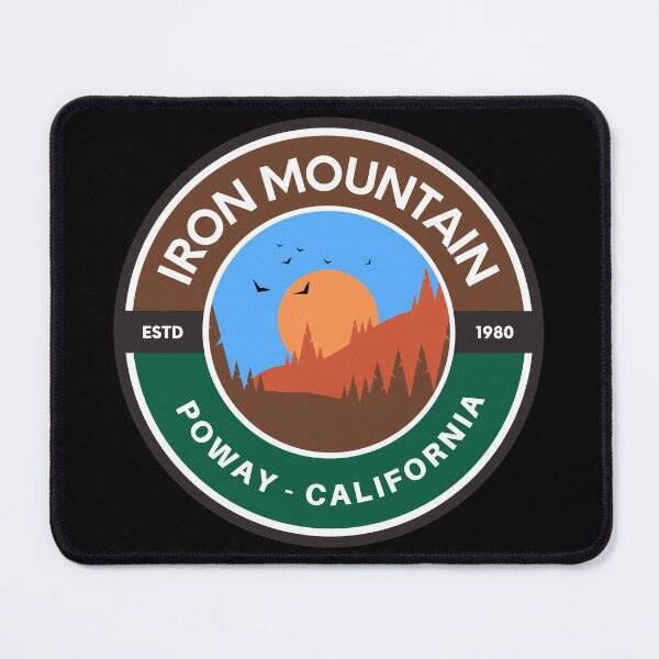 Item preview, Iron Mountain - Poway California designed and sold by MtWoodsonSales.