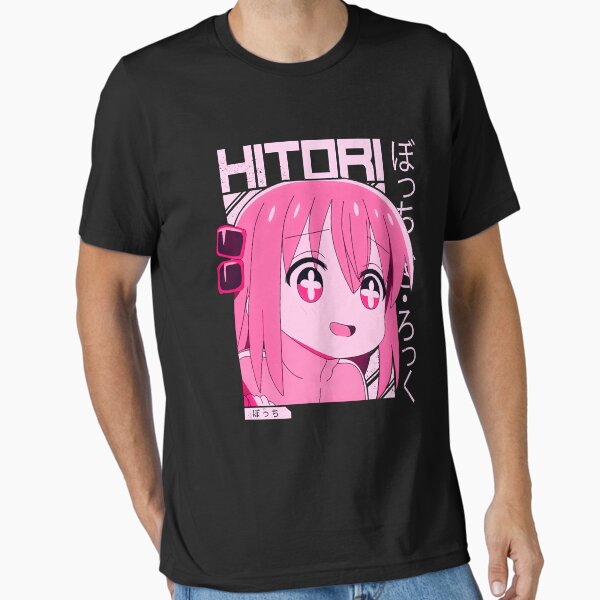 Aperçu de l'œuvre T-shirt animé Bocchi, The Rock ! Hitori créée et vendue par ChaimJohnson.