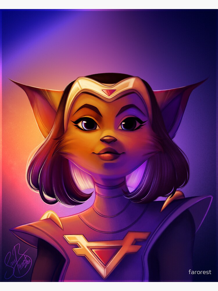 "Ratchet and Clank Sasha Phyronix" Sticker for Sale by farorest