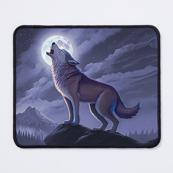 Item preview, Wolf and Moon designed and sold by mikecosper.