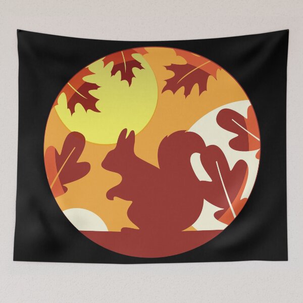 Item preview, Squirrel Autumn Colors designed and sold by Astralia.