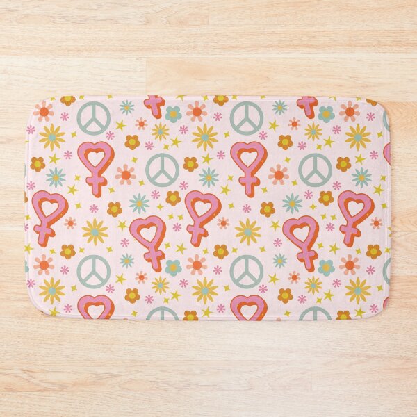 Item preview, Groovy Cute Retro Venus Symbol and Flowers designed and sold by XXRebellion.