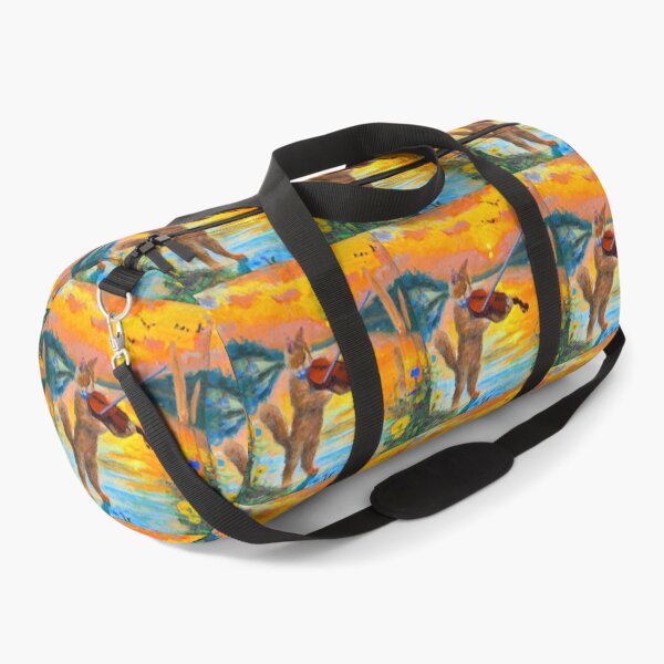 Item preview, Cat playing violin at sunset in style of Monet (AI Generated Art) designed and sold by Cowboy Folly.