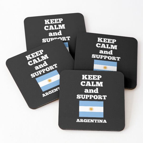 Item preview, Keep Calm and Support Argentina - World Cup  designed and sold by TeesByAngelzB.