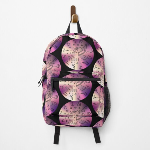 Item preview, Aquarius Zodiac Sign Water-Bearer Horoscope Symbol designed and sold by 27th-Tee.