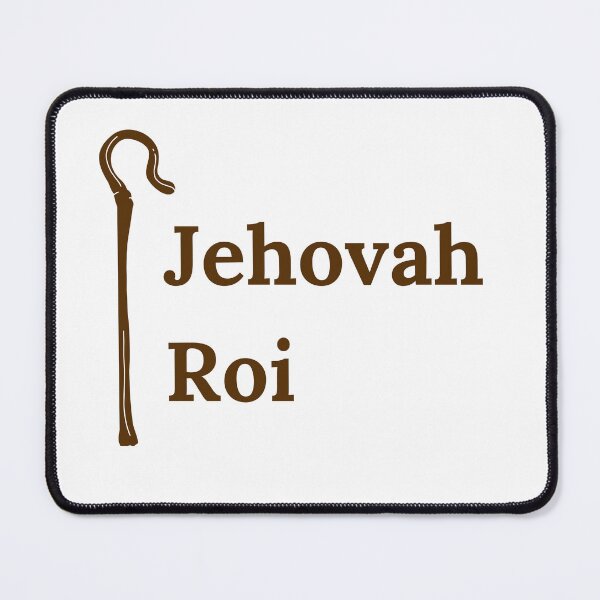 Item preview, Jehovah Roi - The LORD is my shepherd designed and sold by GospelWork.