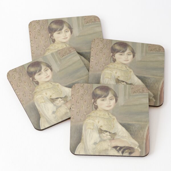 Item preview, Pierre-Auguste Renoir - Child with a Cat - Julie Manet designed and sold by TwistedCity.