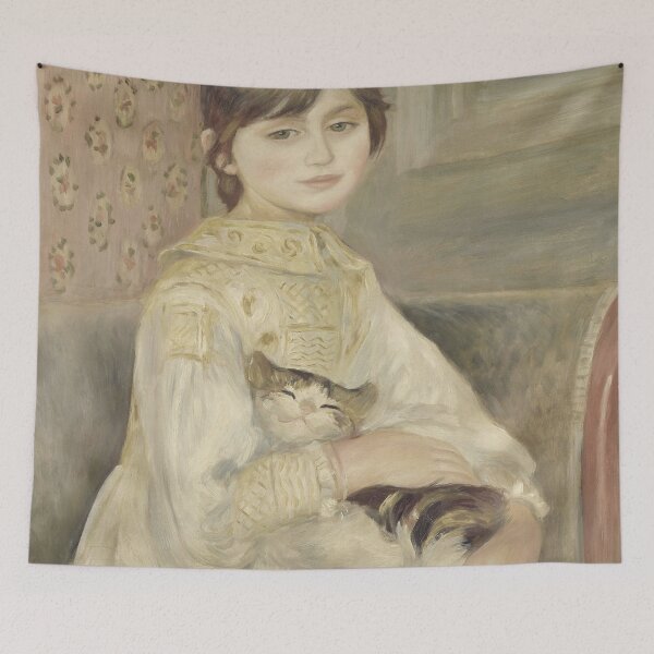 Item preview, Pierre-Auguste Renoir - Child with a Cat - Julie Manet designed and sold by TwistedCity.