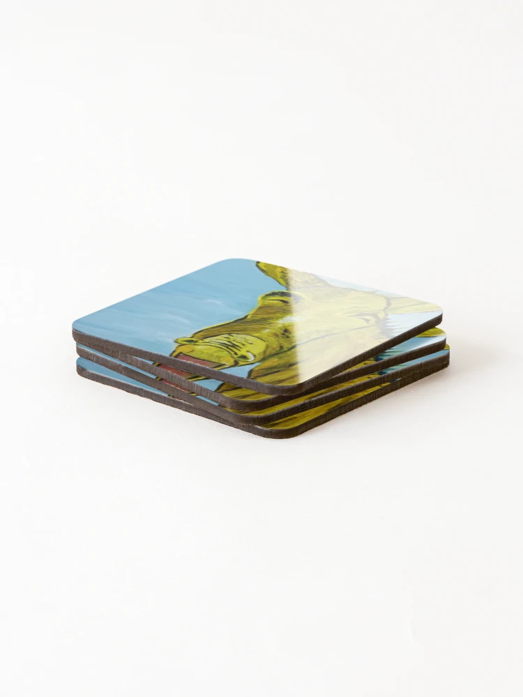 Thumbnail 4 of 5, Coasters (Set of 4), Dorito designed and sold by RudyYoder.