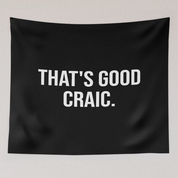 Item preview, That's Good Craic Belfast Slang Words designed and sold by Supra Designs.