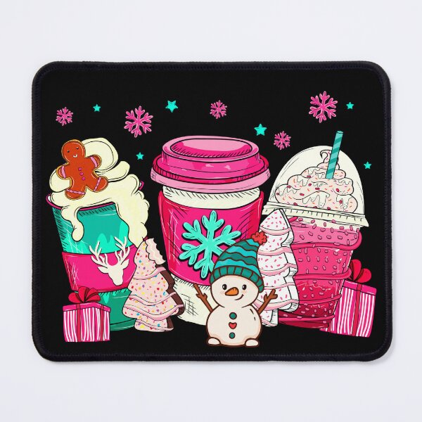 Item preview, Pink Christmas Latte Coffee Wine designed and sold by Sweet-A-Dsignz.