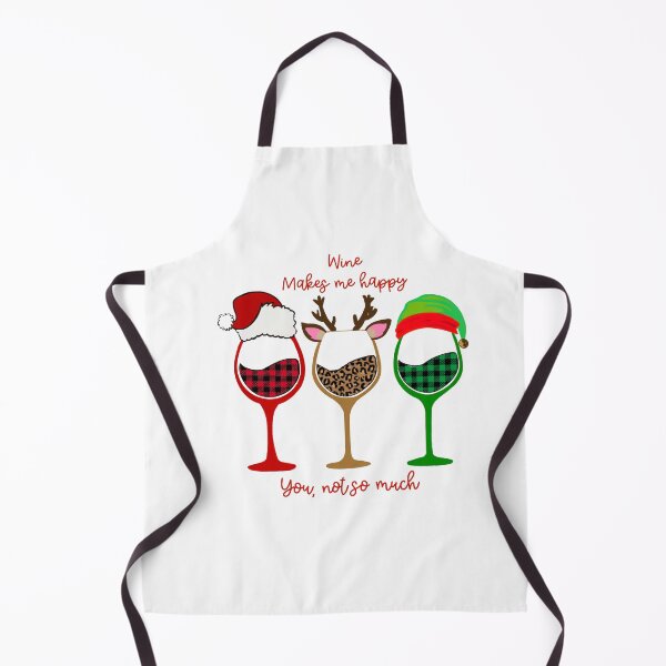 Item preview, Wine makes me happy funny Christmas cocktails designed and sold by Suzanne Cook.