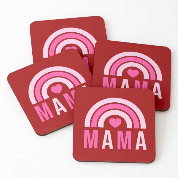 Item preview, Mom and Daughter Matching Valentines Day Mama Mini Rainbow Heart designed and sold by yelly123.