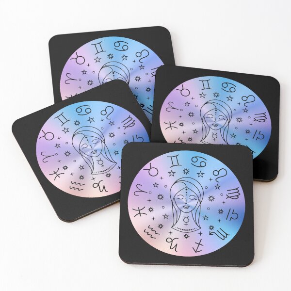 Item preview, Virgo Zodiac Sign Maiden Horoscope Symbol designed and sold by 27th-Tee.