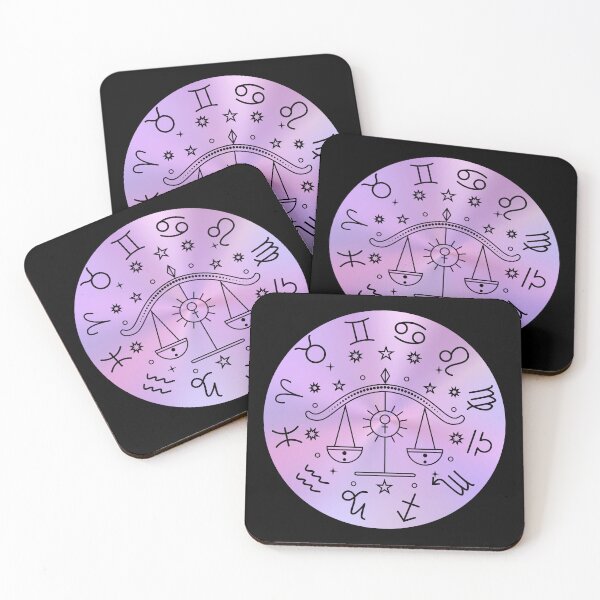 Item preview, Libra Zodiac Sign Scales Horoscope Symbol designed and sold by 27th-Tee.