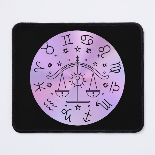 Item preview, Libra Zodiac Sign Scales Horoscope Symbol designed and sold by 27th-Tee.