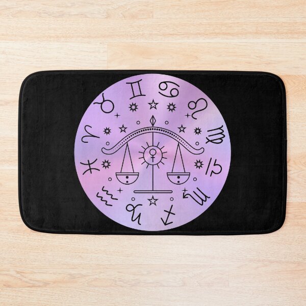 Item preview, Libra Zodiac Sign Scales Horoscope Symbol designed and sold by 27th-Tee.