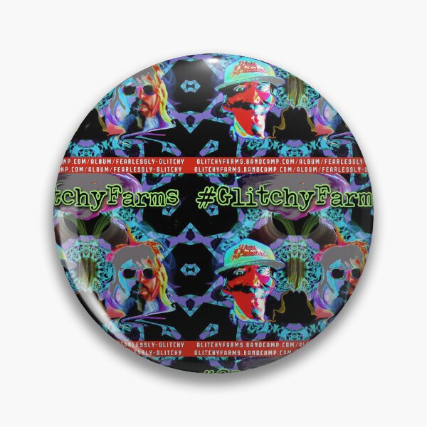 Item preview, Glitchy Farms fearlessly Glitchy designed and sold by Peaches  merch.