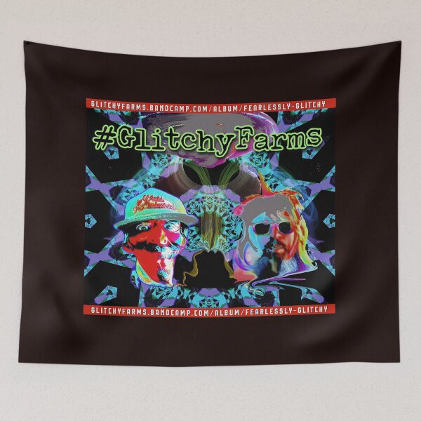Item preview, Glitchy Farms fearlessly Glitchy designed and sold by Peaches  merch.