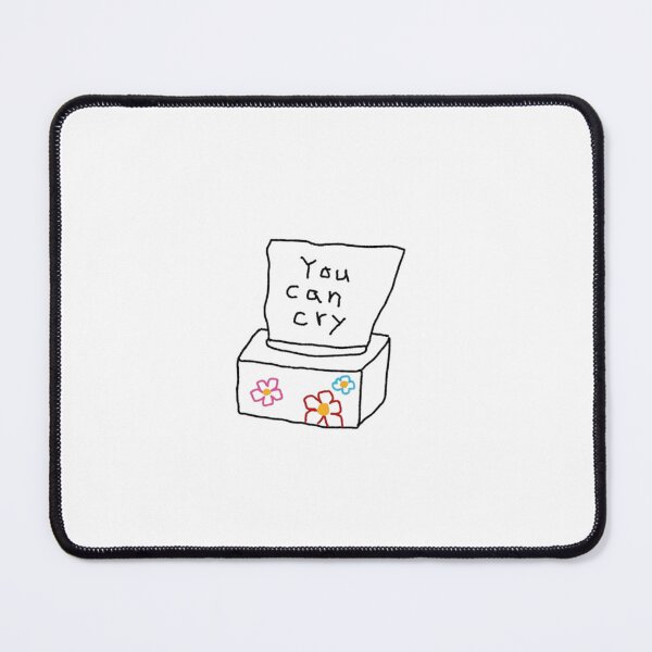 Item preview, you can cry tissue box designed and sold by indie cottage.