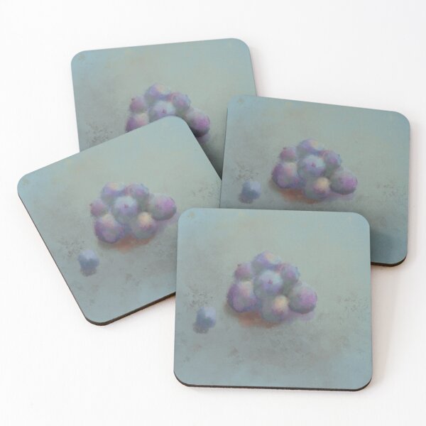 Item preview, realism realistic blueberries fruit art colorful designed and sold by strawbsurprise.