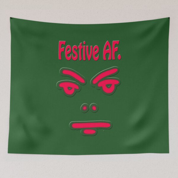 Item preview, Festive AF with RBF designed and sold by Karen Simon.