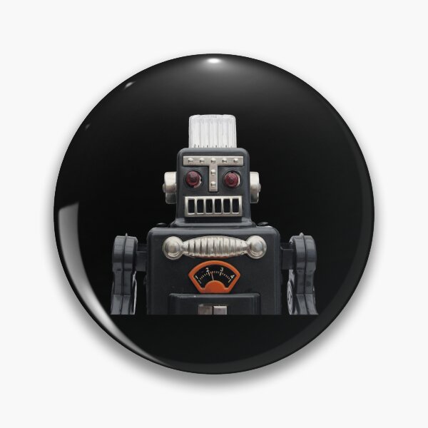 Item preview, Black tin robot essentiel designed and sold by DungeonShopmy.
