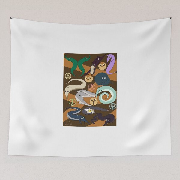 Item preview, The Worm House Group Image designed and sold by LemonArt313.