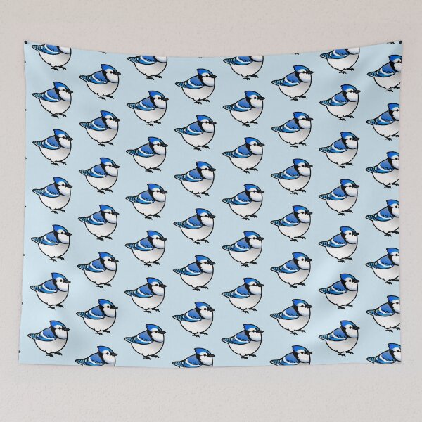 Item preview, Chubby Blue Jay designed and sold by birdhism.