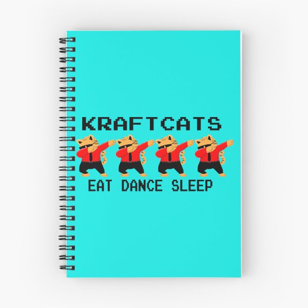 Item preview, Krafcat cute cat kraft teamwerk dance designed and sold by DungeonShopmy.