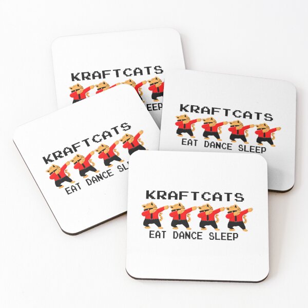 Item preview, Krafcat cute cat kraft teamwerk dance designed and sold by DungeonShopmy.