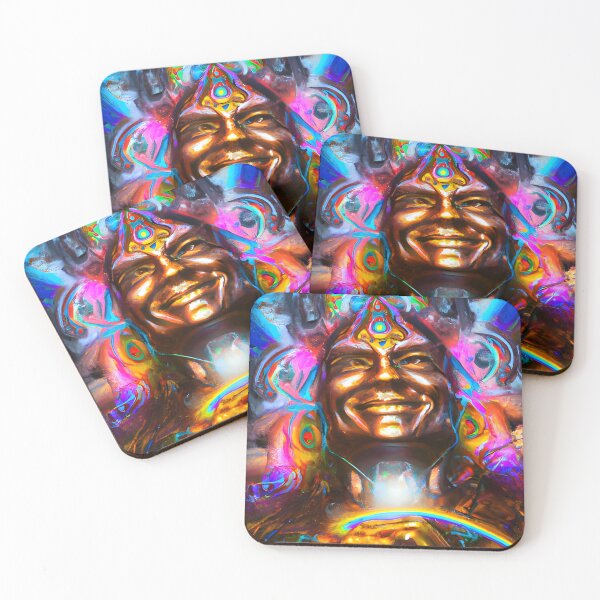 Item preview, Techno-Shaman (5) - Trippy Psychedelic Art designed and sold by TheThirdEye.